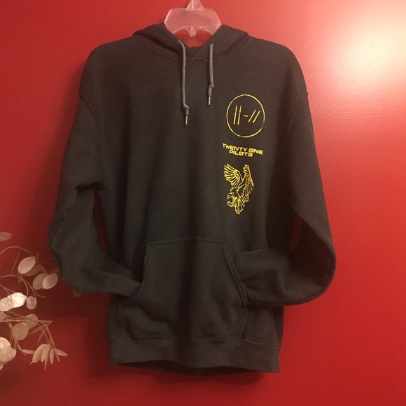 twenty one pilots cropped hoodie